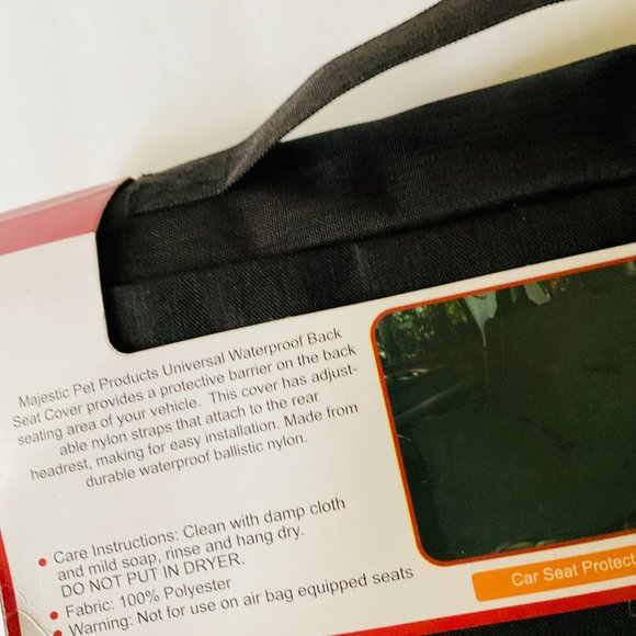 MAJESTIC PET Universal Back Seat Cover NIP - Picture 4 of 7